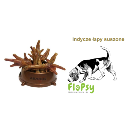 Łapa indycza - 100% gryzak naturalny